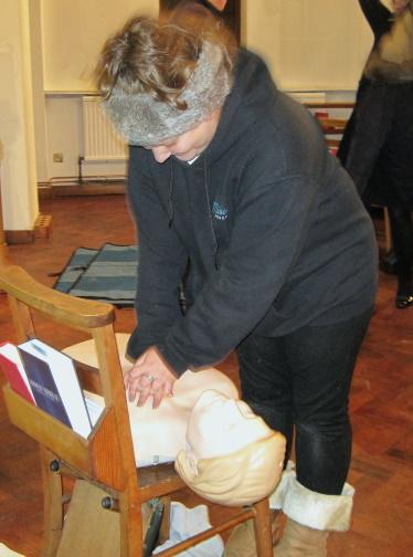 First Aid Trianing All Saints WG2