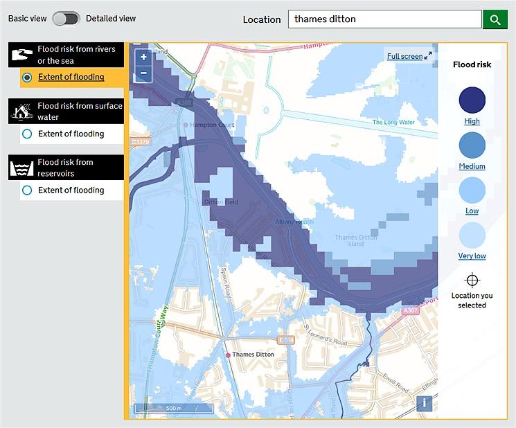 Fig 1 Assessing flood risk