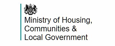 Ministry of Housing letterhead
