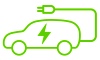 Electric Vehicle logo VLR