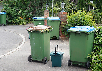 Rubbish bins