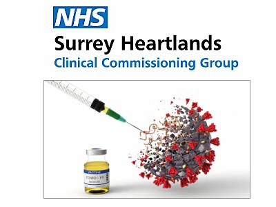 Surrey Heartlands CCG Covid vaccination