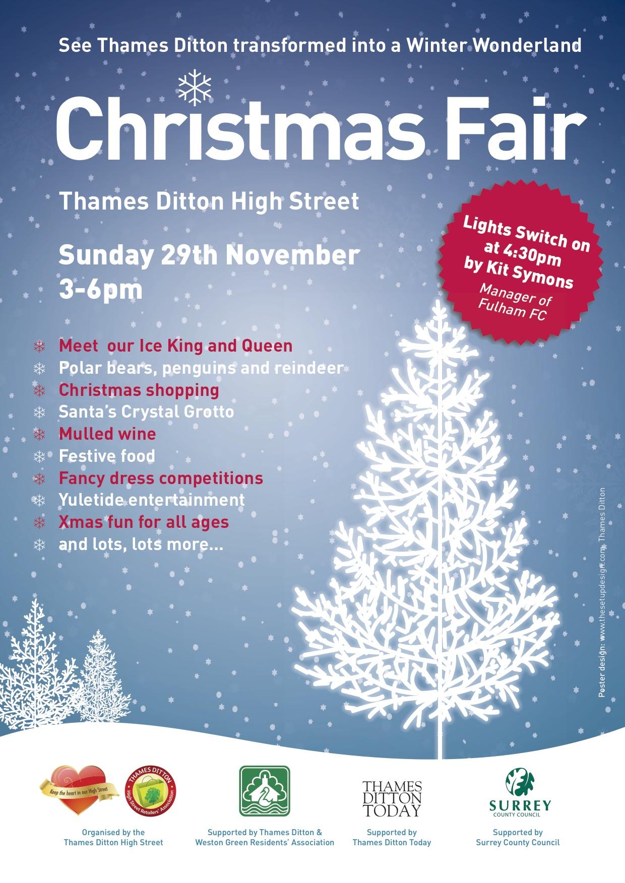 christmas fair poster g